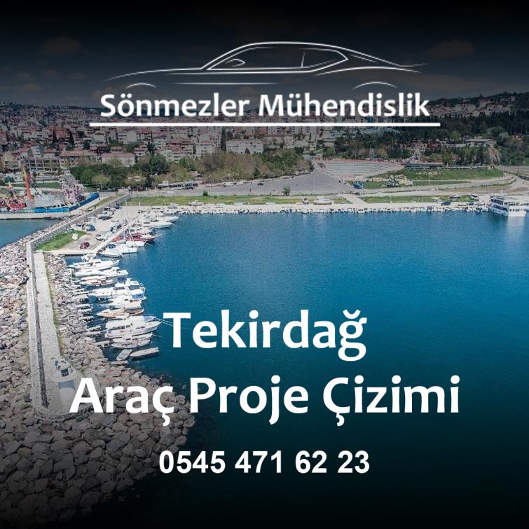 Tekirdağ Araç Proje Çizimi